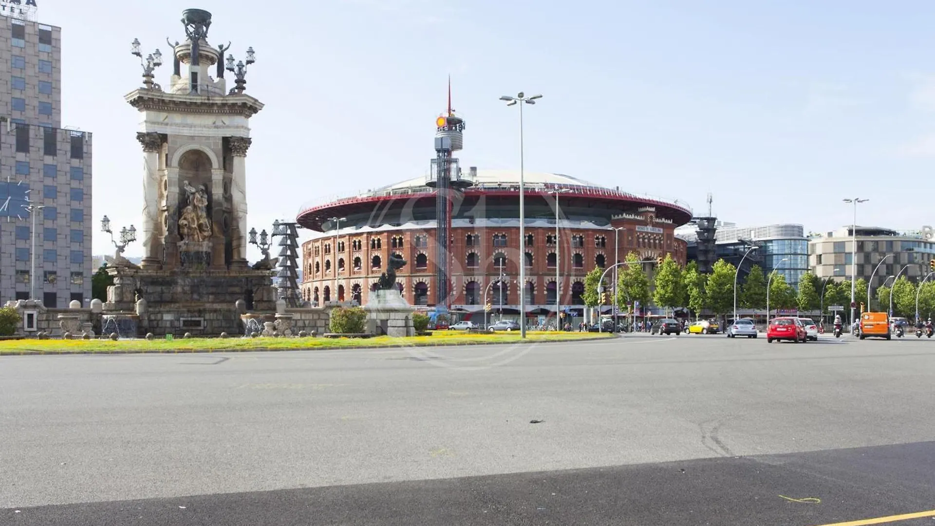 Apartmán Practico Apartamento Cerca De Estacion De Sants Barcelona
