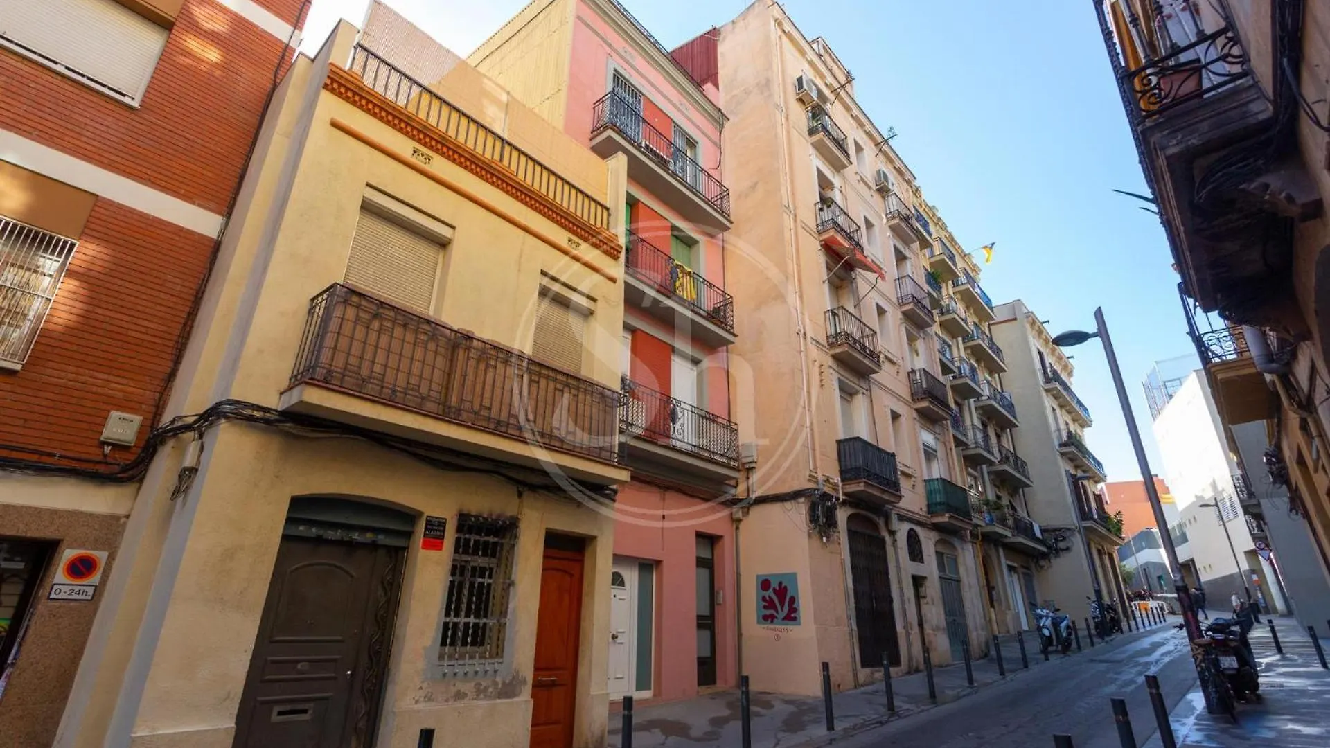 Practico Apartamento Cerca De Estacion De Sants برشلونة 0*,